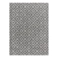 thumbnail image 3 of Unique Loom Trellis Shag Collection Area Rug - Ruth (9' x 12' Rectangle Gray/Ivory), 3 of 11
