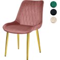 thumbnail image 5 of Set 2 Sillas Comedor Tapizadas Terciopelo Elegantes, 5 of 5