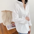 thumbnail image 4 of Womens Relaxed Fit Longline Shirt, 4 of 5