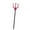 B, variant on Halloween Devil Weapons Toy Props Plastic Pitchfork Fake Weapon for Halloween Props Party Decoration Halloween Costume Accessories, A