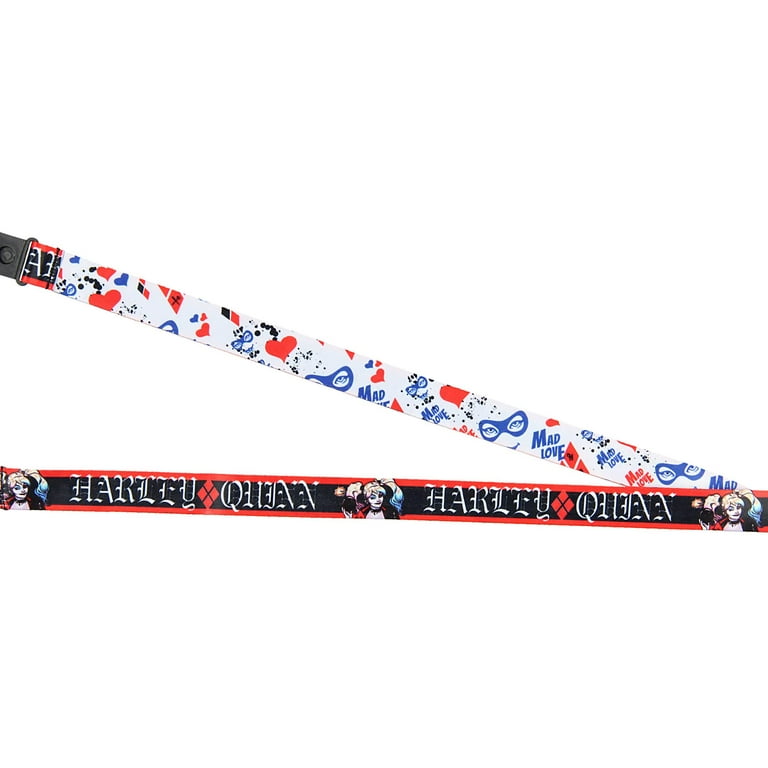 DC Comics Harley Quinn Mad Love Lanyard ID Badge Holder with