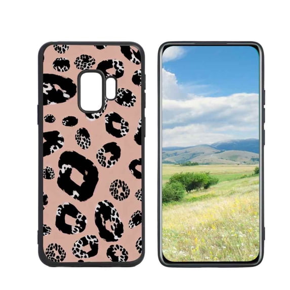 Compatible with Samsung Galaxy S9 Phone Case, Leopard-Print-69 Case Men Women, Flexible Silicone Shockproof Case for Samsung Galaxy S9