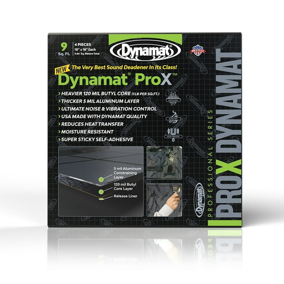 Dynamat ProX – Heavy Duty Sound Deadening Sheets