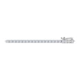 thumbnail image 2 of 4 Carat Diamond Tennis Bracelet in 14K White Gold (7 Inch) (I1-I2 Clarity), 2 of 4