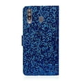 thumbnail image 2 of Allytech Samsung Galaxy A20s, Glitter Bling Design PU Leather Folding Stand Shockproof Hand Strap Magnetic Credit Cards Slots Wallet Case Flip Cover for Samsung Galaxy A20s, Blue, 2 of 9