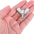thumbnail image 4 of FRCOLOR 4 Pcs Butterfly Screws Bolt Stainless Steel Butterfly Hand Screws Wing Bolt Machine Fastener Thumb Hand Screws Thumb Butterfly Wing Hand Bolts, 4 of 7
