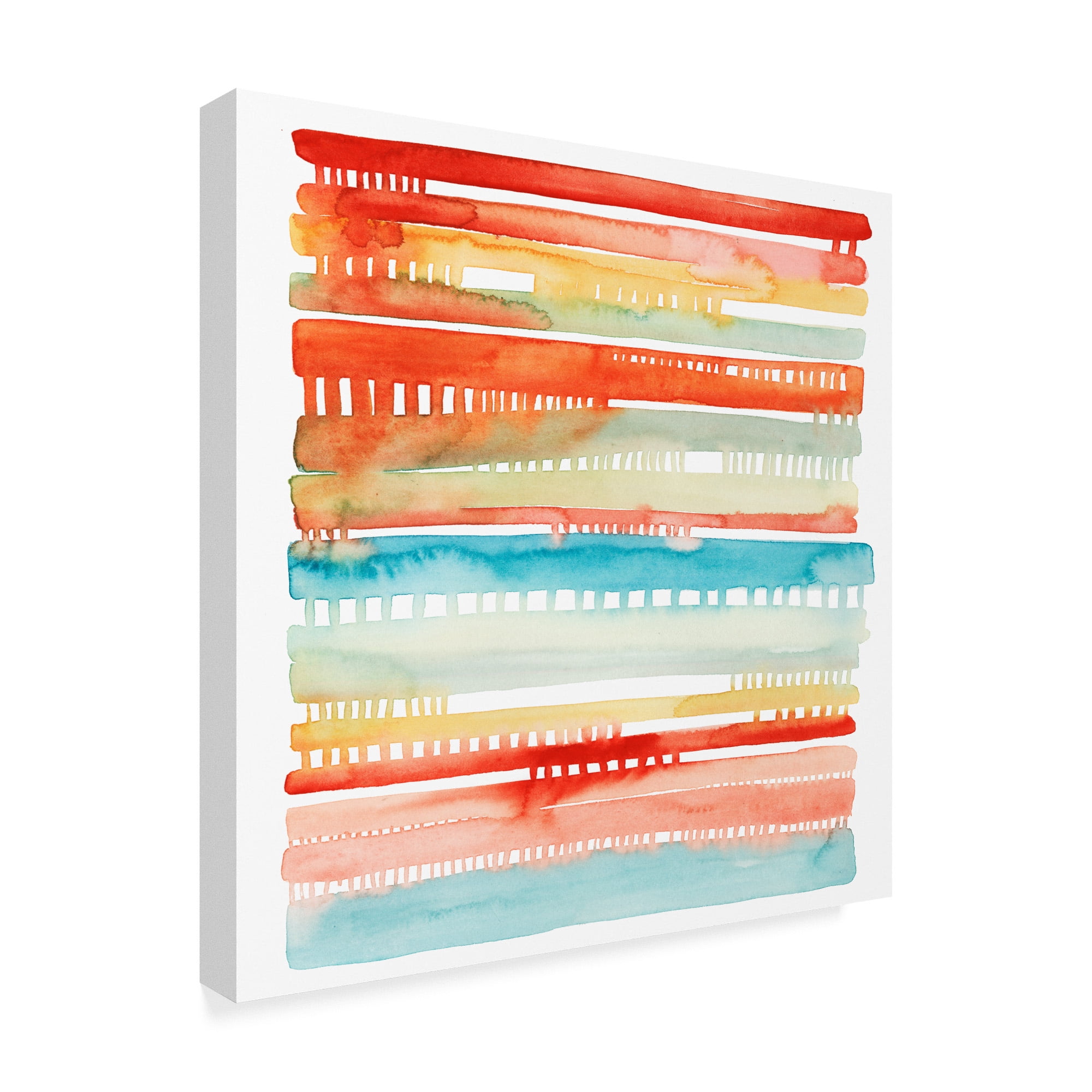 Trademark Fine Art 'Connected Lines I' Canvas Art by Grace Popp