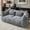 Grey, variant on CKEASEAN 73"W Soft Beanbag Chair with Chenille Fabric, Loveseat Fireside Chair for Adults, 2 Seater Bean Bag Chair with Spacious Design, No Assembly Required, Design for Reading, No Assembly Required