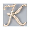 thumbnail image 6 of Opolski Brooch Pin Letter Faux Pearls Ladies Electroplating Sweater Suit Brooch N, 6 of 8
