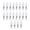 type 1-White, variant on Fly Fishing Lure Jig Rattle Insert Tube Fly Tying Baits Making Accessories for Hard Baits Soft Lure Rattles Steel Beads