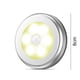 thumbnail image 5 of Bewildely Paquete de 1/3/6, lámpara con Sensor de movimiento infrarrojo PIR, luz nocturna alimentada por batería, lámpara de pared infrarroja magnética Iluminación y accesorios Bewildely HA023633-00, 5 of 6