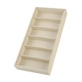 thumbnail image 1 of Bandeja para exhibir gafas, caja para guardar gafas, forrada de terciopelo, 6 ranuras Beige, 1 of 9