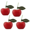 thumbnail image 1 of 4Pcs Scented Candle Fragrance Eye-catching Lightweight Cherry Shape Fruit Wax Candle Shooting Props, 1 of 10