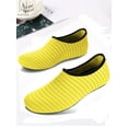 thumbnail image 5 of Gustave Unisex Barefoot Water Skin Shoes Strip Beach Sock Quick-Dry Aqua Water Socks For Beach Swim Surf Outdoor Exercise "XL,Yellow", 5 of 9