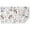 Bull Terriers and, variant on Black Corgi Rectangle Tablecloth 60"x84",Waterproof Polyester Rectangle Table Cloth, Wipeable Spillproof Polyester Tablecloth for Dining, Camping, Indoor and Outdoor