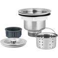 thumbnail image 1 of 1/2 304 Stainless Steel Sink Plug and Removable Deep Waste Basket Stainless Steel Sink Plug and Removable Deep Waste Basket Kitchen Sink Drain Strainer Assembly, 1 of 5