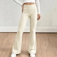 thumbnail image 5 of LIaqionyy Girl's Leggings Flare Pants High Waisted Yoga Bootcut Pant Kids Full Length Bell Bottoms Legging, 5 of 8