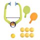 thumbnail image 1 of Juego de raquetas y pelotas pong, juego de tenis de mesa colgante, juguete de interacción entre padres e hijos Raquetas Solidas 6 Pelotas kusrkot Tenis colgantes de interior, 1 of 8