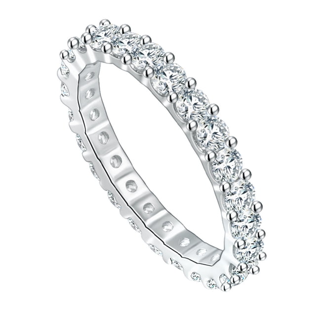 Sonducket Anillo de bodas de cristal Vintage, Club de baile, novia, fiesta de aniversario, joyería de moda, accesorios de regalo para madre e hija Ropa, zapatos y accesorios Miscelánea Tamaño 10 Sonducket AP010765-05B