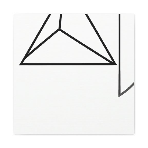 Blank Abstract Harmony - Canvas