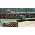thumbnail image 2 of Green Turkish Sofa Set, Arabic Majlis Seating, Meditation Cushion, Diwan Sofa, Floor Cushions for Adults, Convertible Modular Sofa, 2 of 3