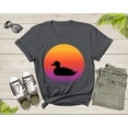 thumbnail image 6 of Cool Swimming Duck Animal Silhouette at Sunset Nature Bird T-Shirt Duck Lover Gift T Shirt for Men Women Kids Boys Girls Duck Graphic Tshirt, 6 of 8