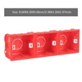 thumbnail image 2 of BRIGHTFUFU 4Pcs Plastic Concealed Box Easy to Install Durable Socket Box for Home, 2 of 7