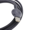 thumbnail image 3 of Cable de carga rápida micro USB tipo C de 1 m resistente y duradero. Cable de datos y cargador. Tipo C Negro, 3 of 9