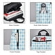thumbnail image 3 of Fotbe Blue and White Squares Mochila Ligera para Hombres y Mujeres - Duradera y Resistente al Agua, Ideal para Escuela, Trabajo, Viajes y Uso Diario, 3 of 7
