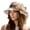 z18-Khaki, variant on Fascinator Hat Women Flower Mesh Feathers Elegant Tea Party Church Hats Wide Brim Fascinator Hat Flower Bridal Shower Hat