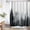 Misty Forest, variant on 72x72 in Dark Green Misty Forest Pine Tree Woodland Shower Curtain