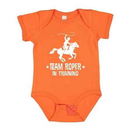 

Inktastic Team Roper in Training Cowboy Gift Baby Boy Bodysuit