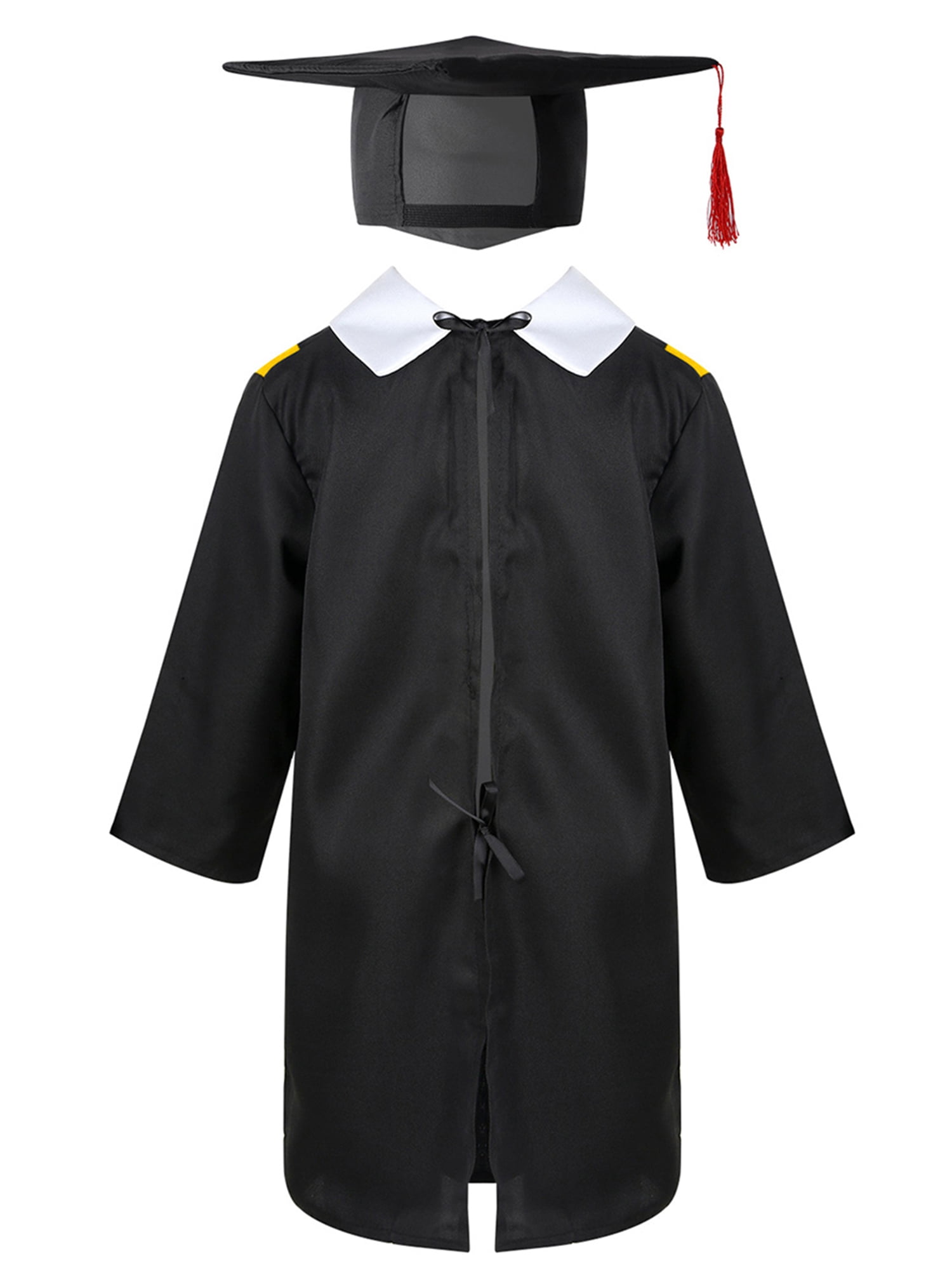 Yeahdor Kids Boys Girls Preschool Primary School Graduation Gown with  Tassel Cap for Role Play Costume Dress Up - Walmart.com
