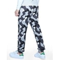 thumbnail image 2 of Pantalones tipo chándal estilo chino a cuadros, holgados, para hombre, 2 of 6