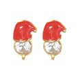 thumbnail image 1 of Pendientes de Navidad de dibujos animados de moda para mujer Pendientes de campana de Santa Wmkox8yi  sjalhkljlk4517, 1 of 3