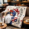 thumbnail image 6 of Nkmbld 4th of July Patriotic Throw Blanket, Memorial Day Soft Cozy Flannel Blanket, Patriotic Lightweight Cozy Fleece Blanket for Couch Sofa Bed Decor, 6 of 9