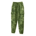 thumbnail image 6 of TOOYOU Boys Pants Casual Cargo Pants For Kids Size 6-7 Years , Army Green, 6 of 6