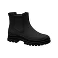 thumbnail image 3 of Crunowin Women's Ankle Rain Boots, Versatile Lightweight Casual Waterproof Everyday Outdoor Shoes Black 7.5, 3 of 8