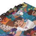 thumbnail image 3 of Cortina de ducha Encanto, cortina de ducha decorativa impermeable y lavable para baño, juego de decoración de accesorios de baño con 12 ganchos de plástico de 60 x 72 pulgadas, 3 of 8