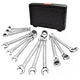thumbnail image 1 of Juego Llave Inglesa Combinada Matraca Ajustable 12 pzs, 1 of 4