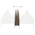 thumbnail image 2 of vidaXL Willow Trellis Plant Support Expandable Lattice Fence 5 pcs Willow, 2 of 18