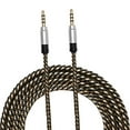 thumbnail image 4 of Extensión de sonido Esté De 3.5 AUX De Nylon A Para Auriculares, Esté Para / Automóvil Y .5m - Plata CUTICAT Cable de audio auxiliar para automóvil, 4 of 8