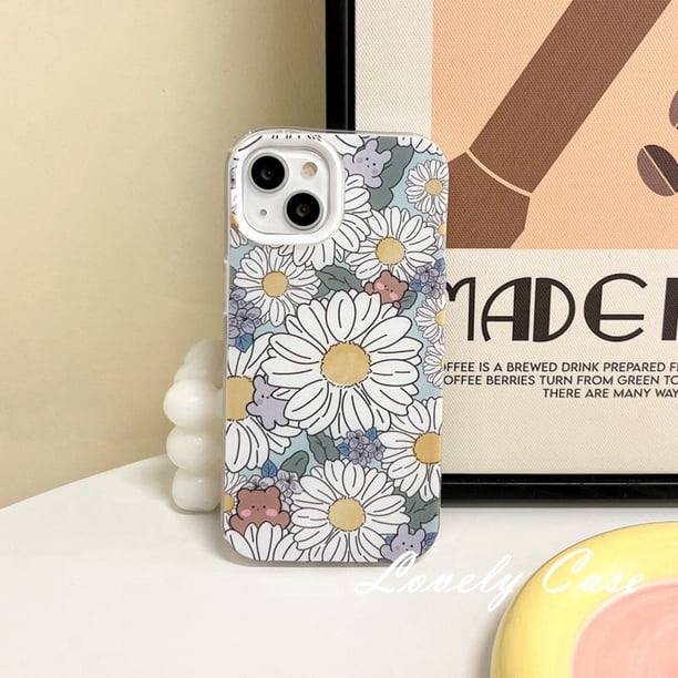 Samsung A14 A04 A04s A13 A23 A33 A53 A73 A03 A03s A22 A52 A32 A12 A50 A50s A30s A51 A11 A31 A70 Funda Para Teléfono 3 En 1 Tulipán Conejo Cubierta Suave