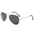thumbnail image 2 of Polarized Aviator Sunglasses Mirrored Lens Classic Aviator Polarized Sunglasses Small, 2 of 3