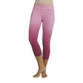 thumbnail image 3 of MeMoi Raspberry Chino Capri Leggings - Womens - Female (Medium/Large, Raspberry Radiance), 3 of 3
