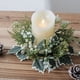 thumbnail image 1 of Anillos de Vela Corona Centro de Mesa Hojas Artificiales Vegetación Candelabros Coronas para Mesa Xihbxyly, 1 of 4