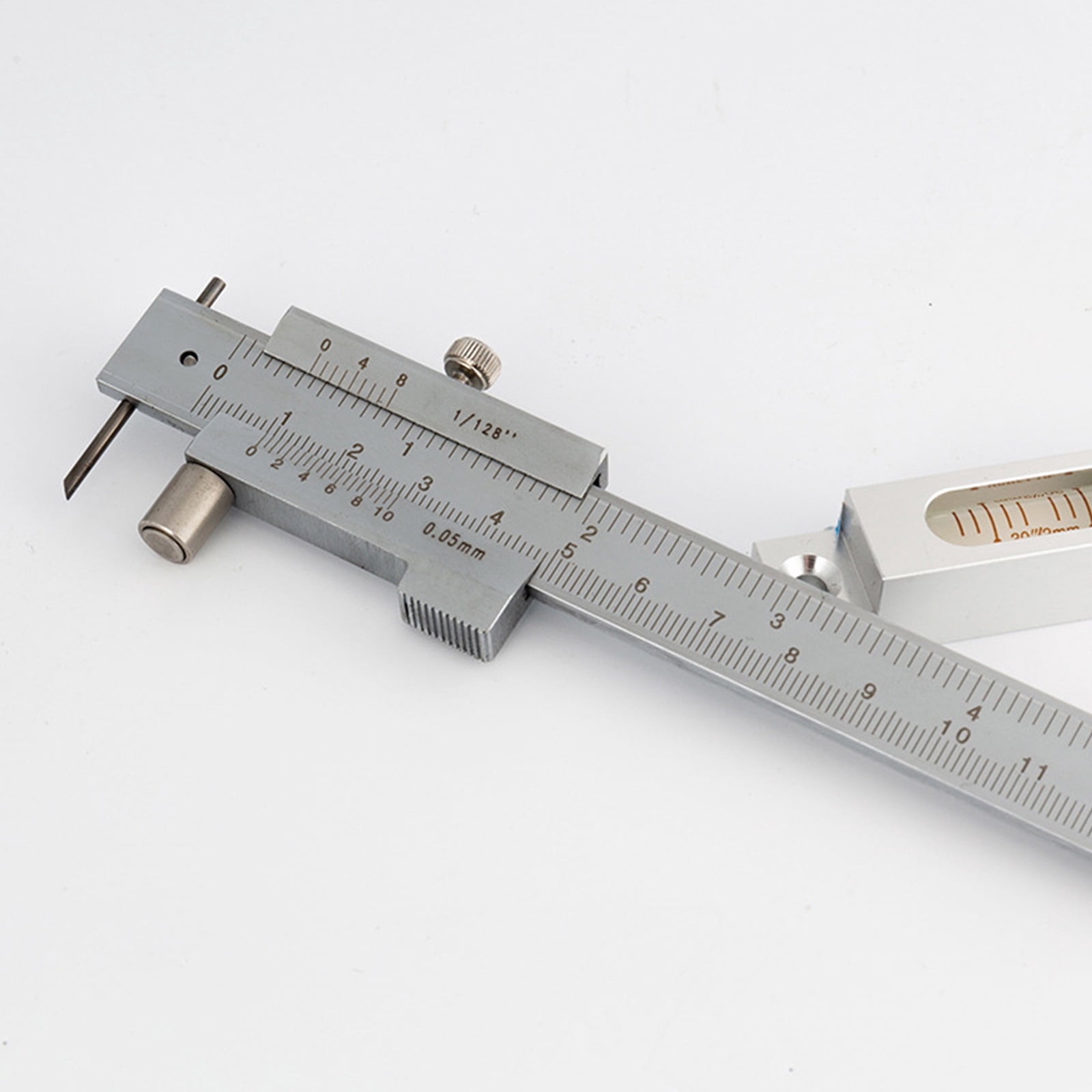 Metal Scribers Calipers, 200mm 8in Marking Gauges Calipers, Carbides Scribes Calipers for Scribing Iron, Steel,