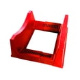 thumbnail image 4 of Colaxi Car Tire Display Rack Adjustable Width Sturdy Lightweight Tyre Stand Base Wheel Display Rack Rim Holder for Garage Shop Red, 4 of 7