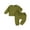Army Green, variant on 0-24M Newborn Baby Boys Girls Autumn Candy Color Sweatshirts Tops Pants Cotton Casual Tracksuits