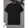 thumbnail image 2 of Bald men's crew neck fashion short sleeve sports t-shirt, comfortable and versatile, suitable for summer and spring, sporty style, comfortable fit, as a gift, 2 of 6